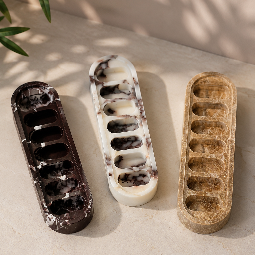 Marble Pill Cases