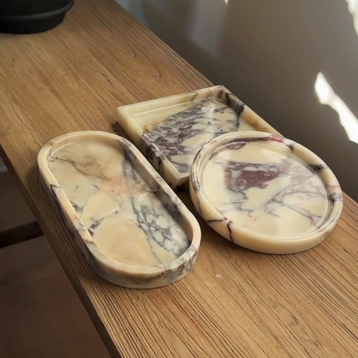 Atelier - Marble Tray Set