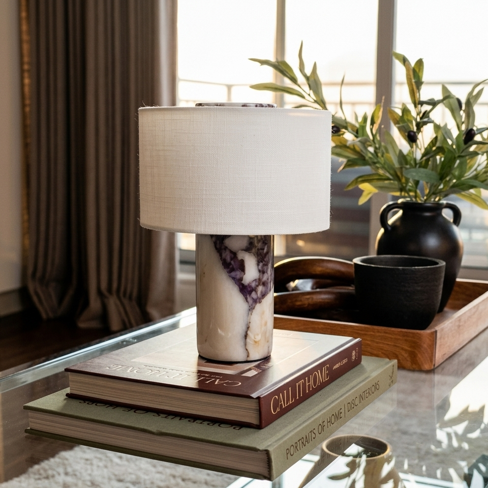 Le Marais - Marble Table Lamp