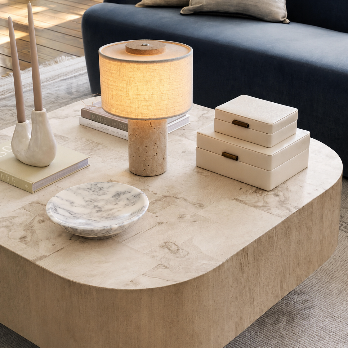 Le Marais - Marble Table Lamp