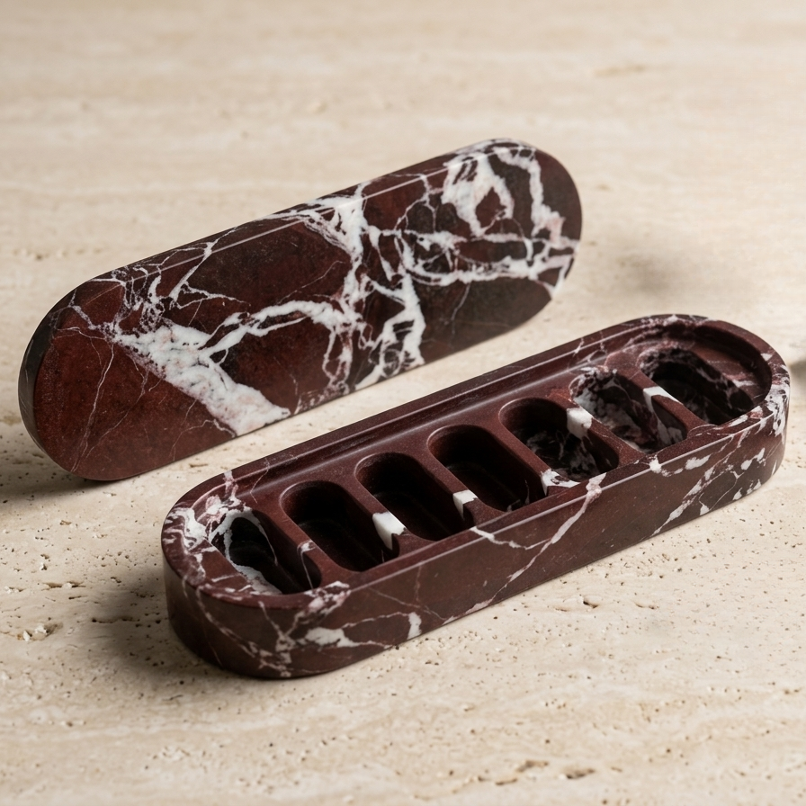 Le Nécessaire – Marble Pill Case